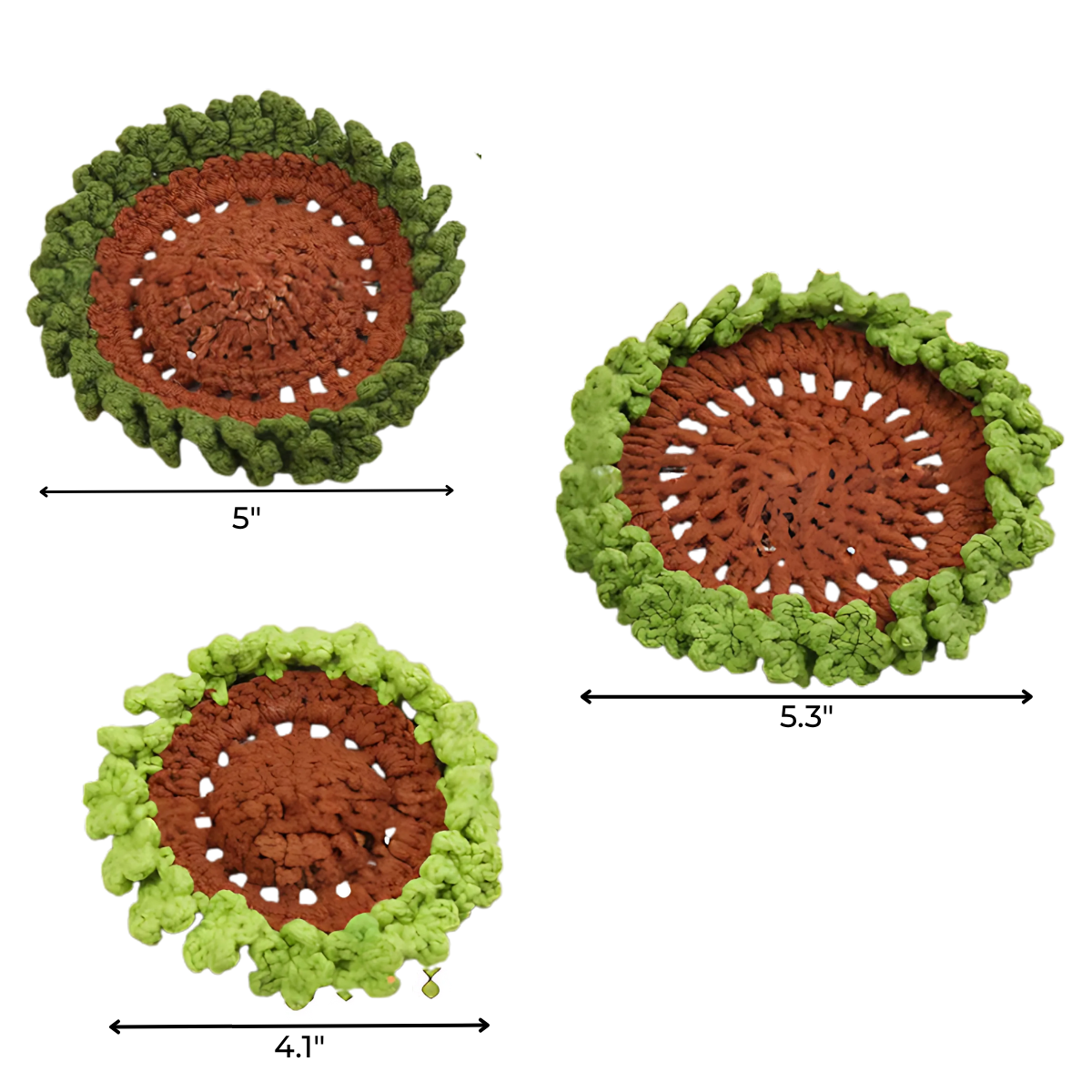 Plant Crochet Coaster Kit