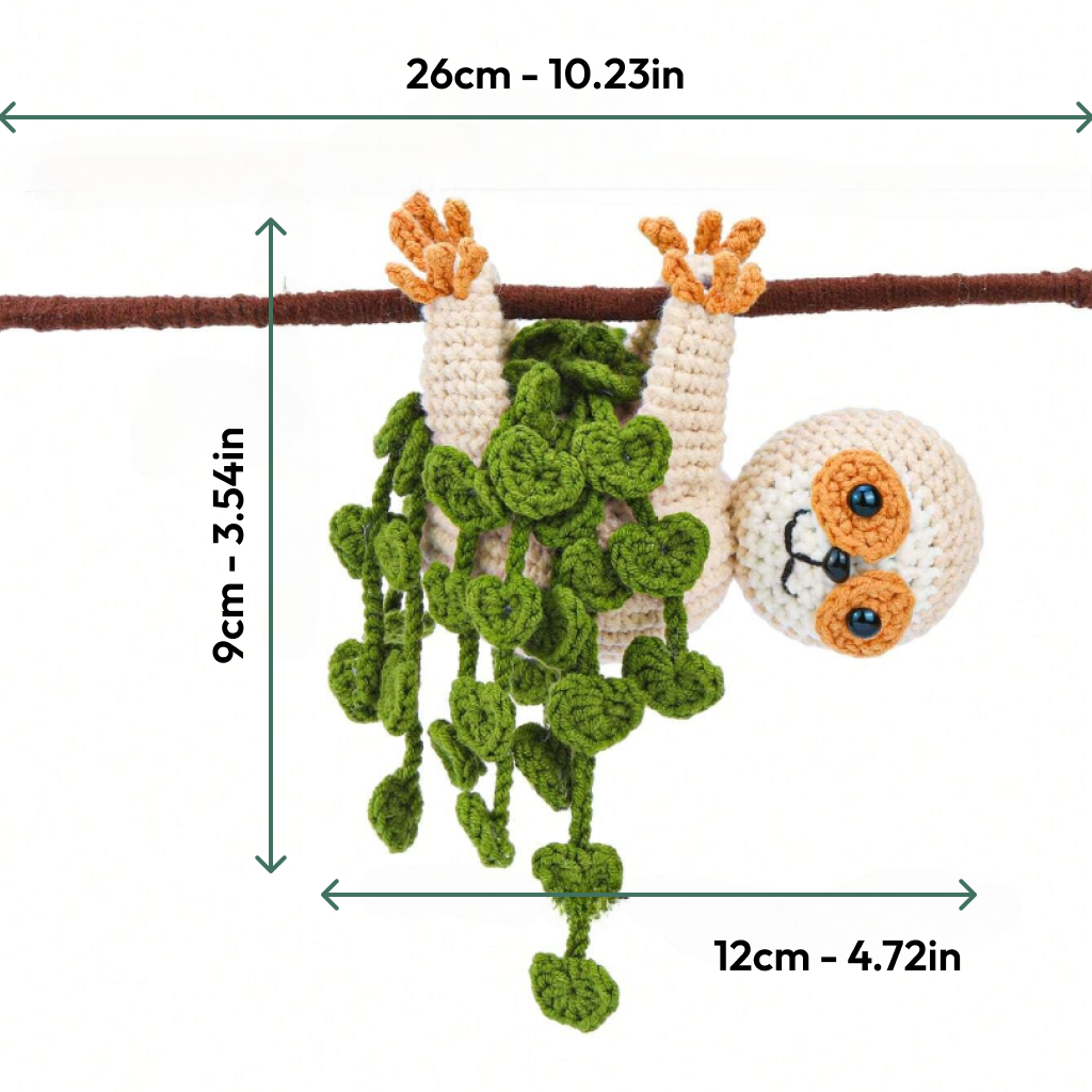 Sloth Crochet Kit