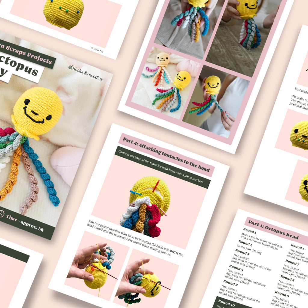 Octopus Toy Crochet Pattern
