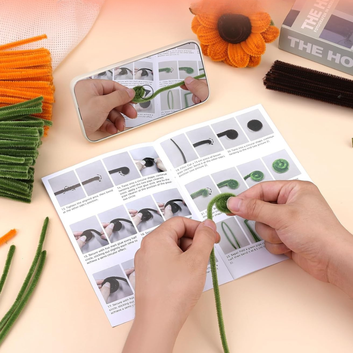 Sunflower Crochet Kit