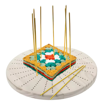 round-crochet-blocking-board