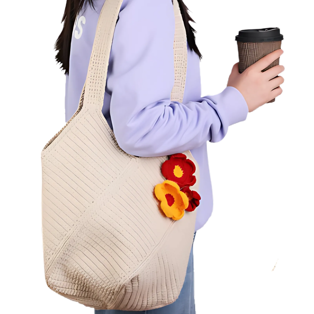 Bohemian Crochet Tote Bag Kit