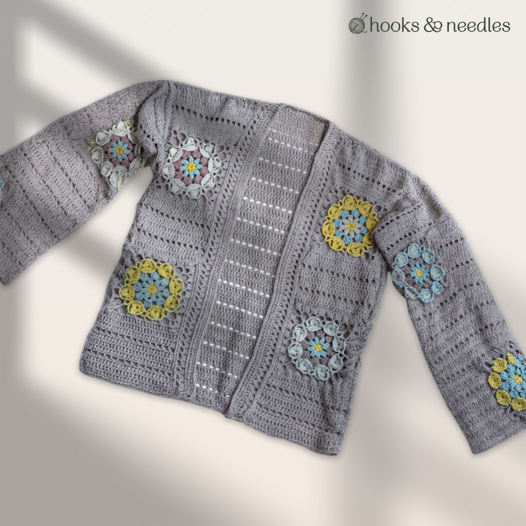 Sunbloom Jacket Crochet Pattern
