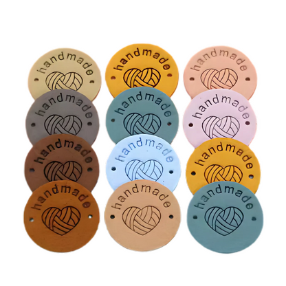 Handmade Heart Tags 20pcs