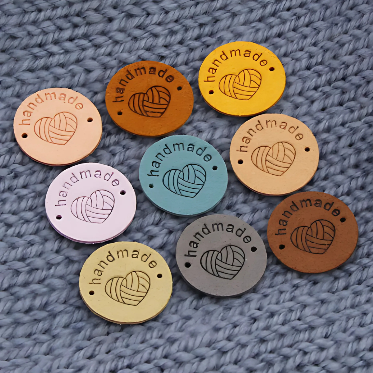 Handmade Heart Tags 20pcs