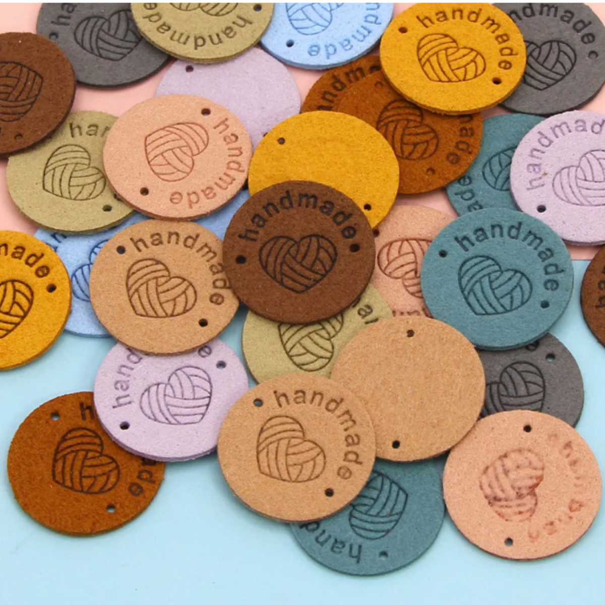 Handmade Heart Tags 20pcs