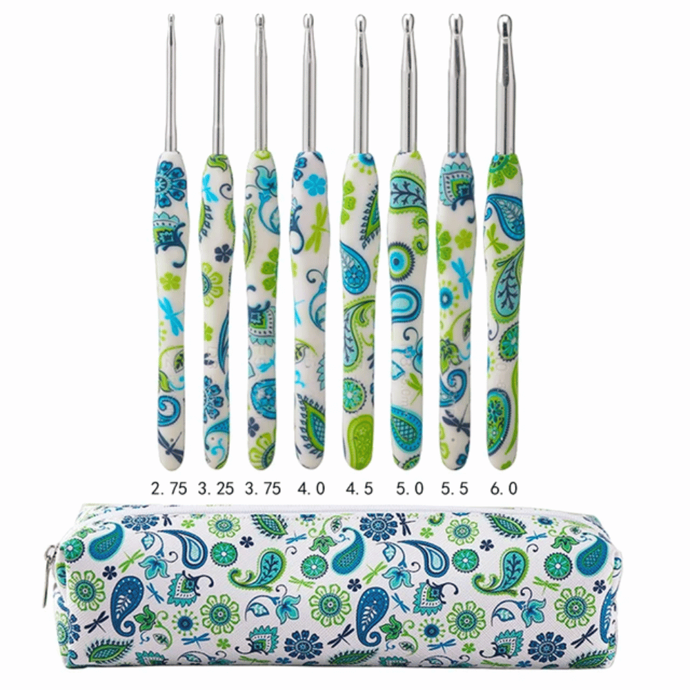 Delux Ergonomic crochet hook set