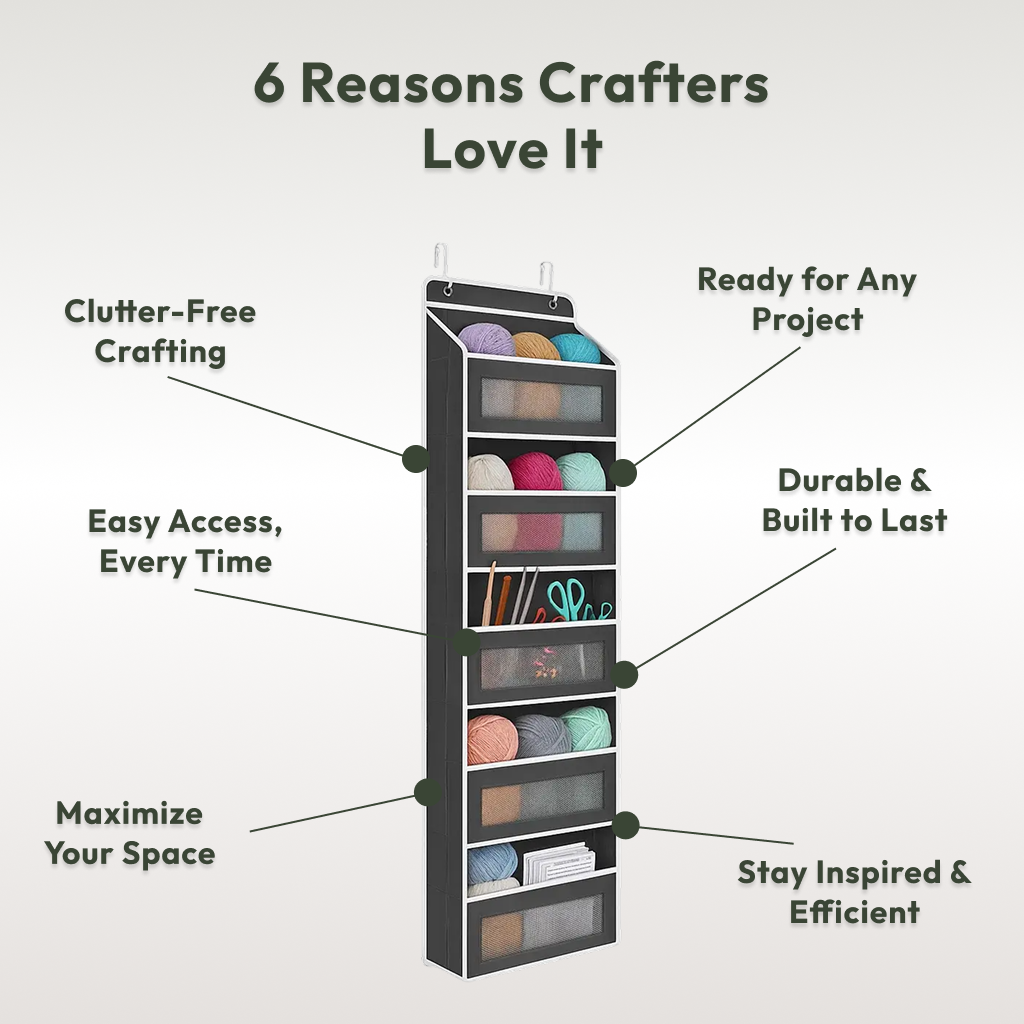 Hanging Yarn Organizer