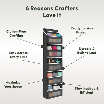 Hanging Yarn Organizer