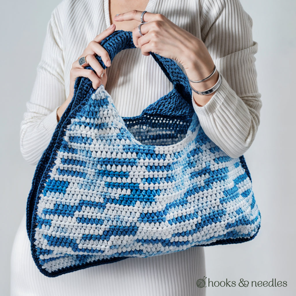 Two-Tone Bag Crochet Pattern