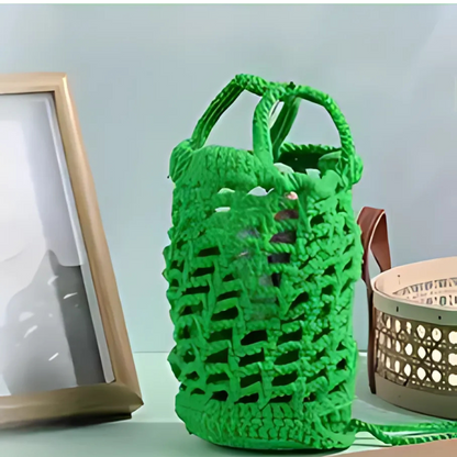 Frog Storage Bag Crochet Kit