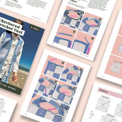 Checkered Vest Crochet Pattern