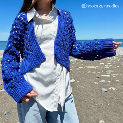 honeycomb-stitch-cardigan-knitting-pattern