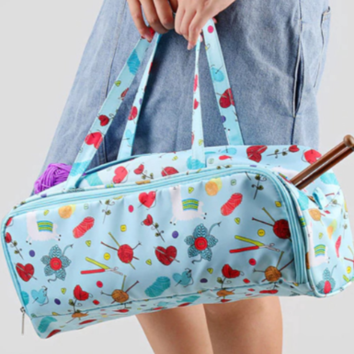 Knitting Bag Yarn Storage