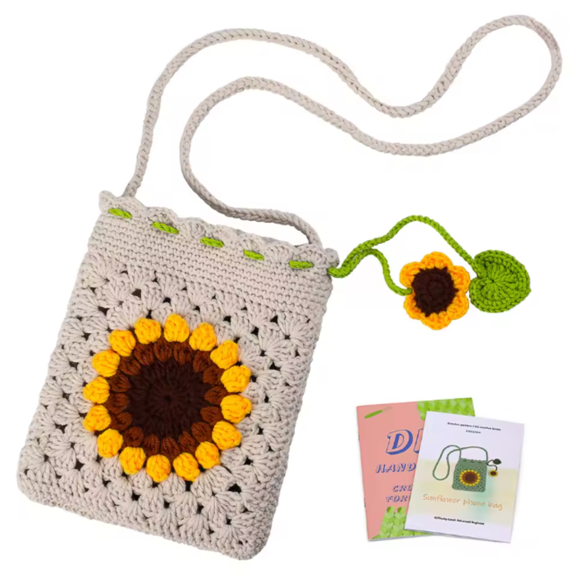 Sunflower Crochet Bag Kit