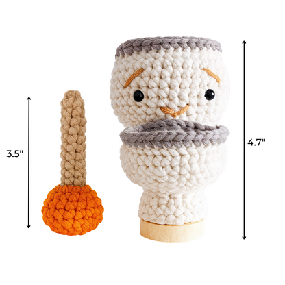 Splashy The Toilet Crochet Pattern