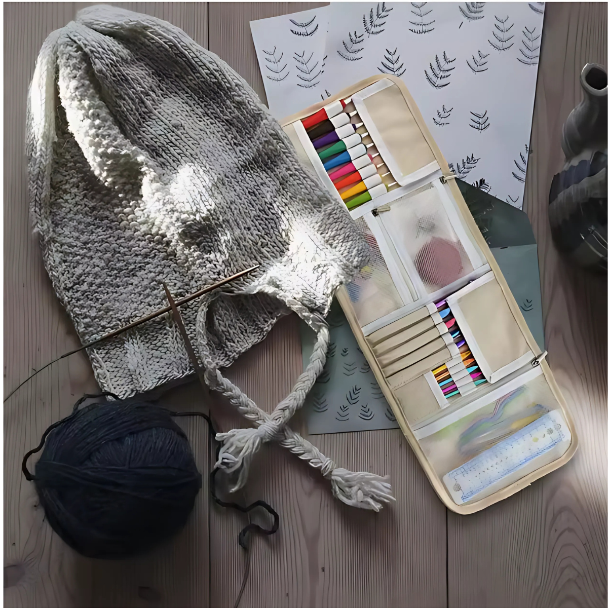 Crochet Tool Organizer Roll