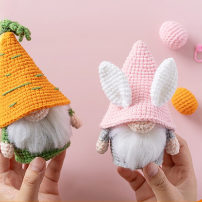 Crochet Gnome Kit 2pcs