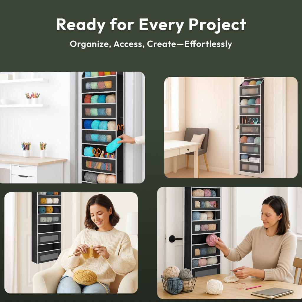 Hanging Yarn Organizer