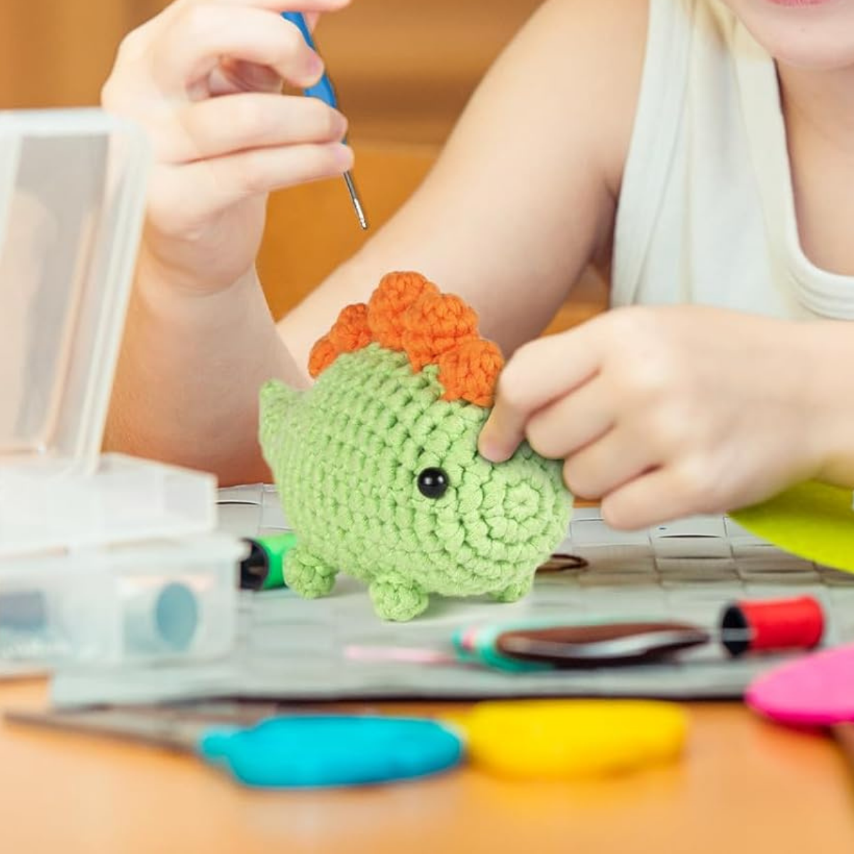 Crochet Dinosaur Kit