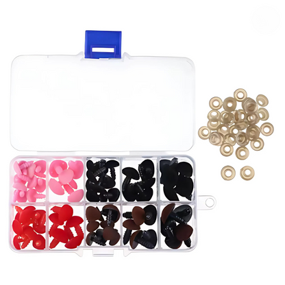 Safety Noses for Toys with Washers