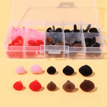 Safety Noses for Toys with Washers