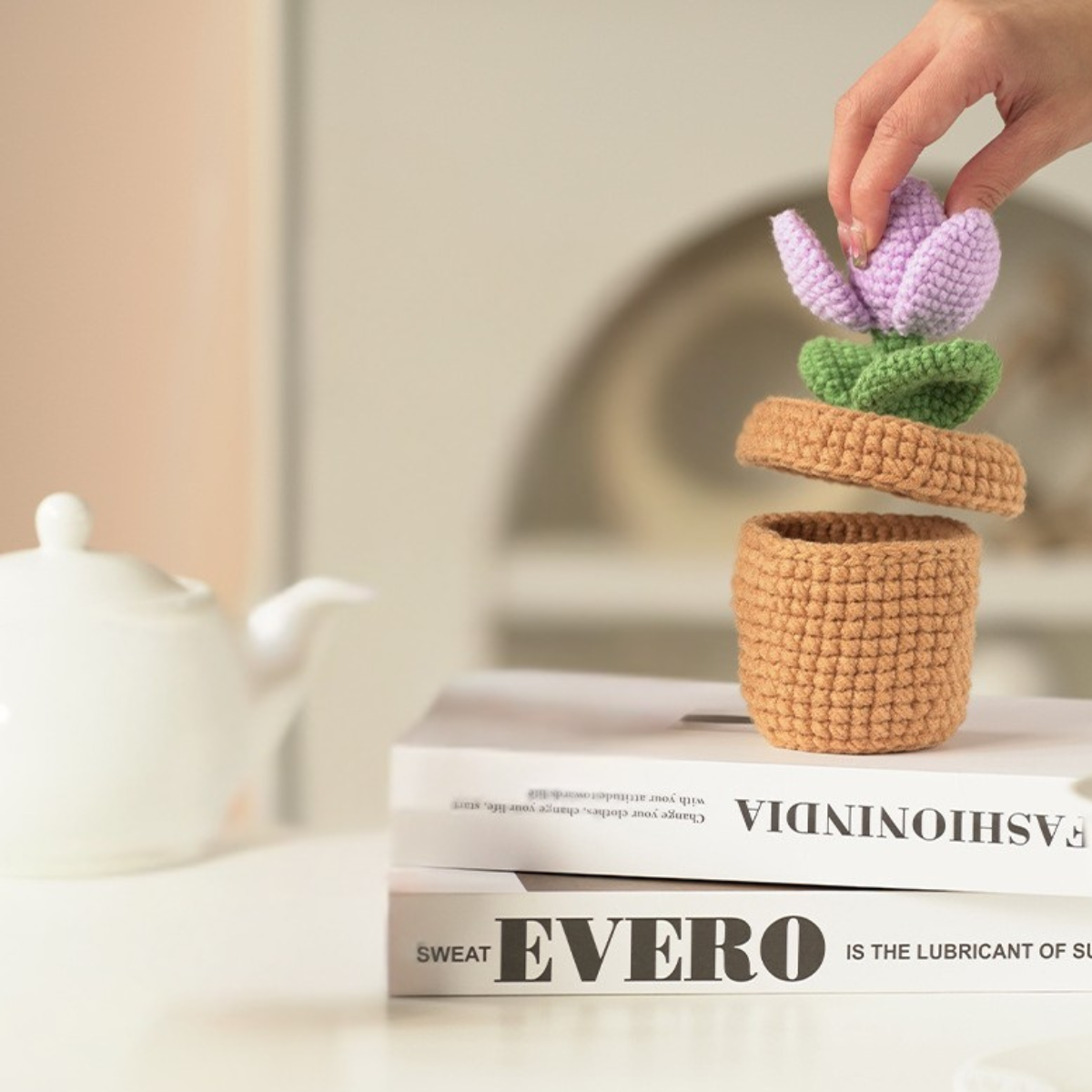 Tulip Crochet Storage Box Kit