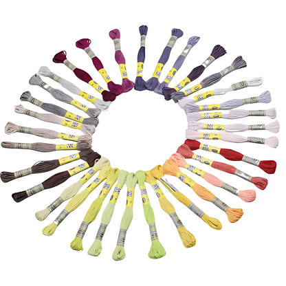 Colorful Embroidery Floss Set