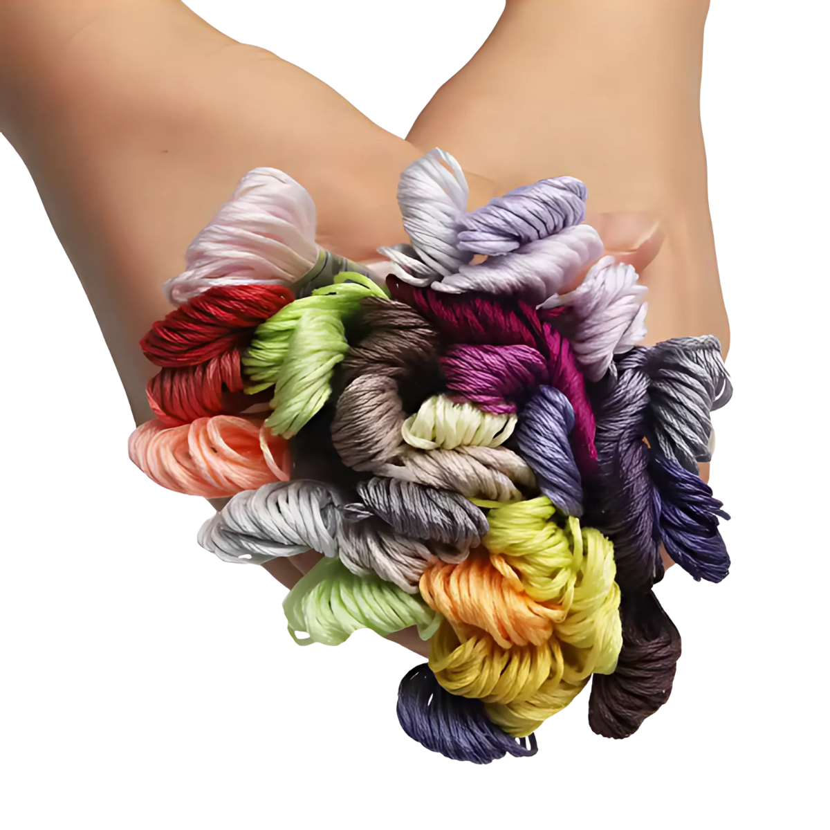 Colorful Embroidery Floss Set