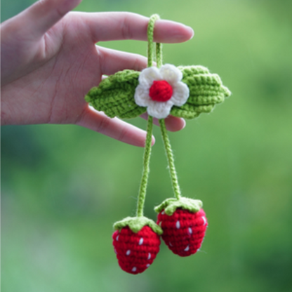 Crochet Strawberry Kit