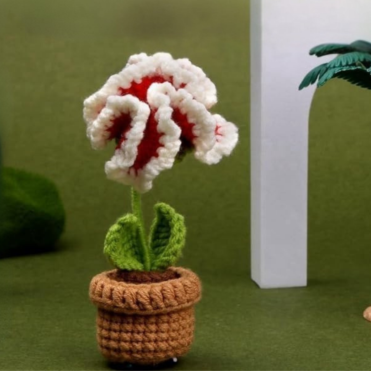 Crochet Flower Pot Kit 6pcs