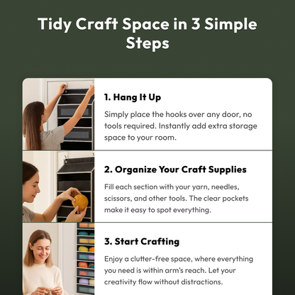 Hanging Yarn Organizer