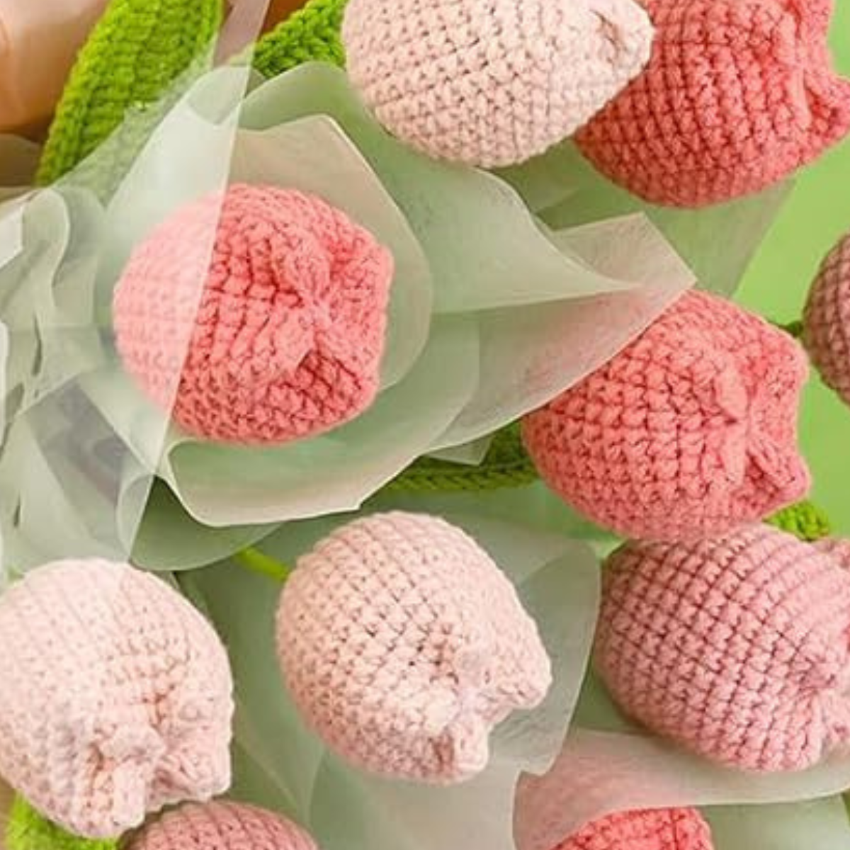 Crochet Tulip Bouquet Kit