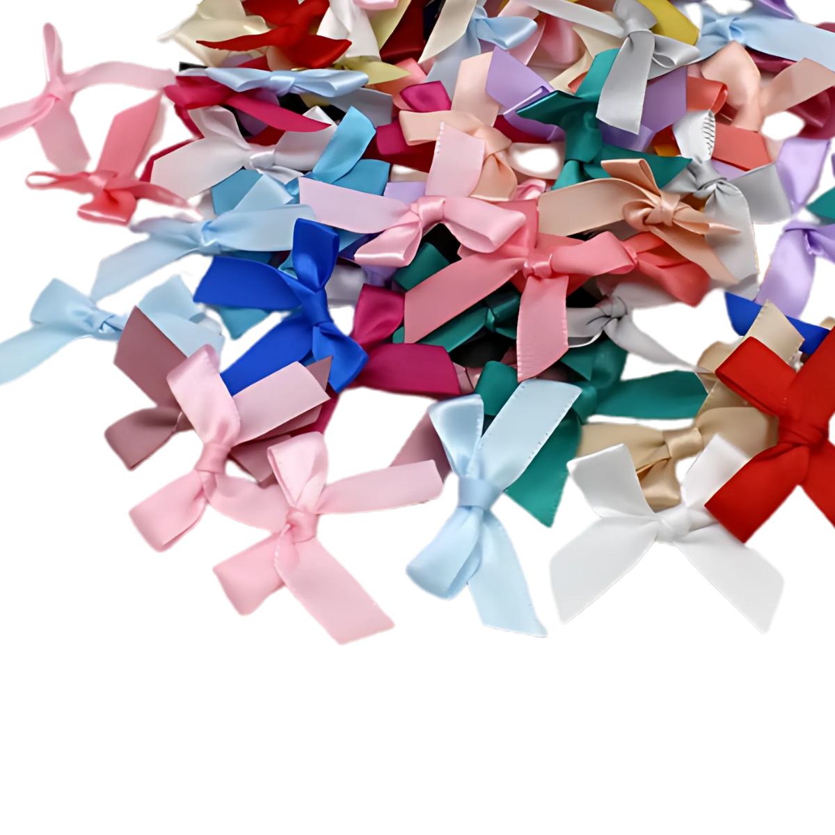 Multi-Colored Satin Ribbons