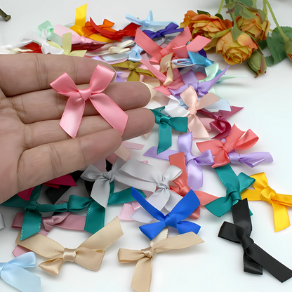 Multi-Colored Satin Ribbons