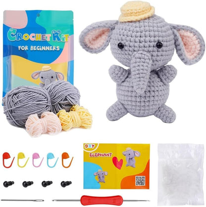 Crochet Elephant Kit
