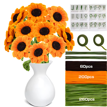 Sunflower Crochet Kit