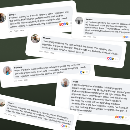 Hanging Yarn Organizer