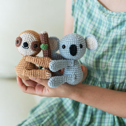 Crochet Sloth & Koala Kit