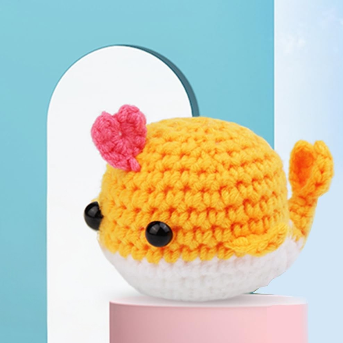 Crochet Whale Kit 2pcs