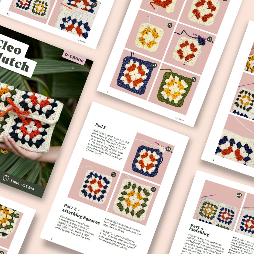 Cleo Clutch Crochet Pattern