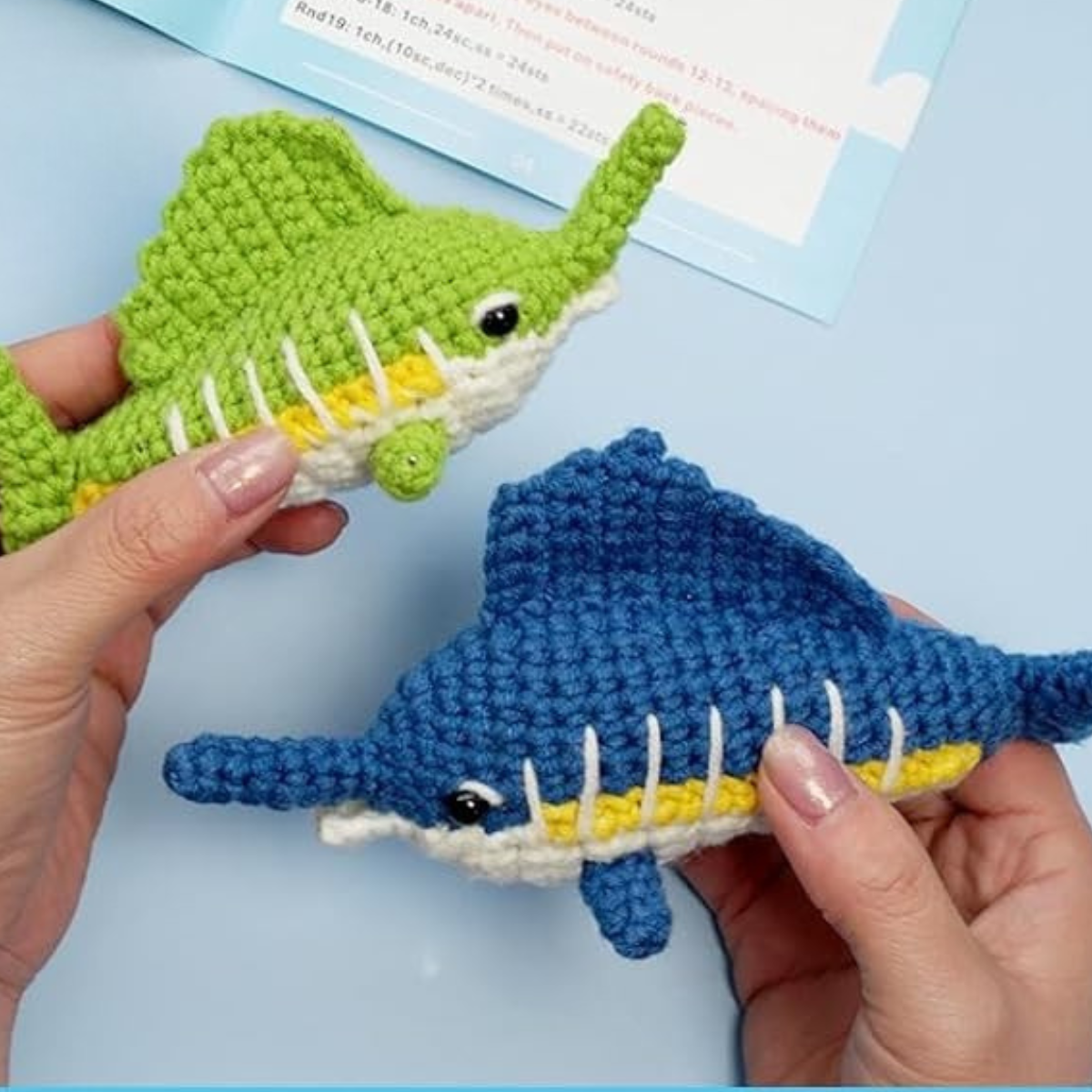Crochet Swordfish Kit 2pcs