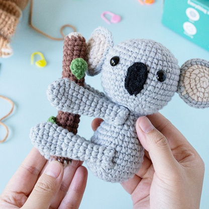 Crochet Sloth & Koala Kit