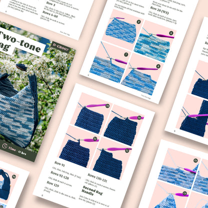 Two-Tone Bag Crochet Pattern