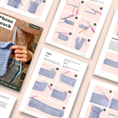 Phone Pouch Crochet Pattern