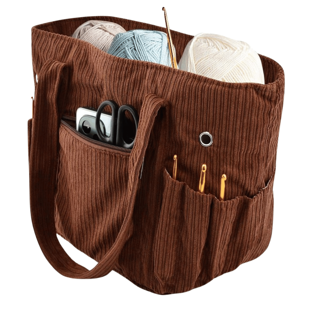 Crochet & Knitting Organizer Tote