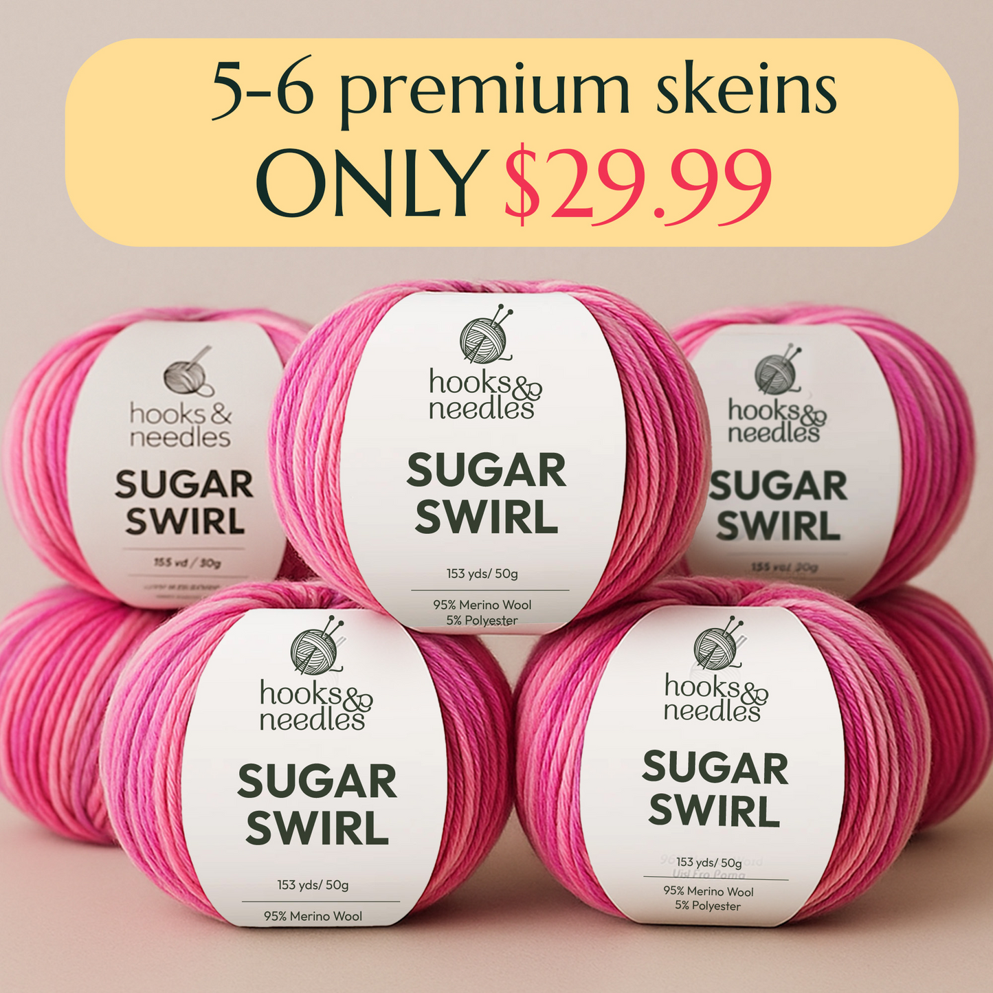 Hooks & Needles Yarn Subscription Box
