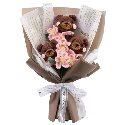 diy-crochet-bear-bouquet-kit