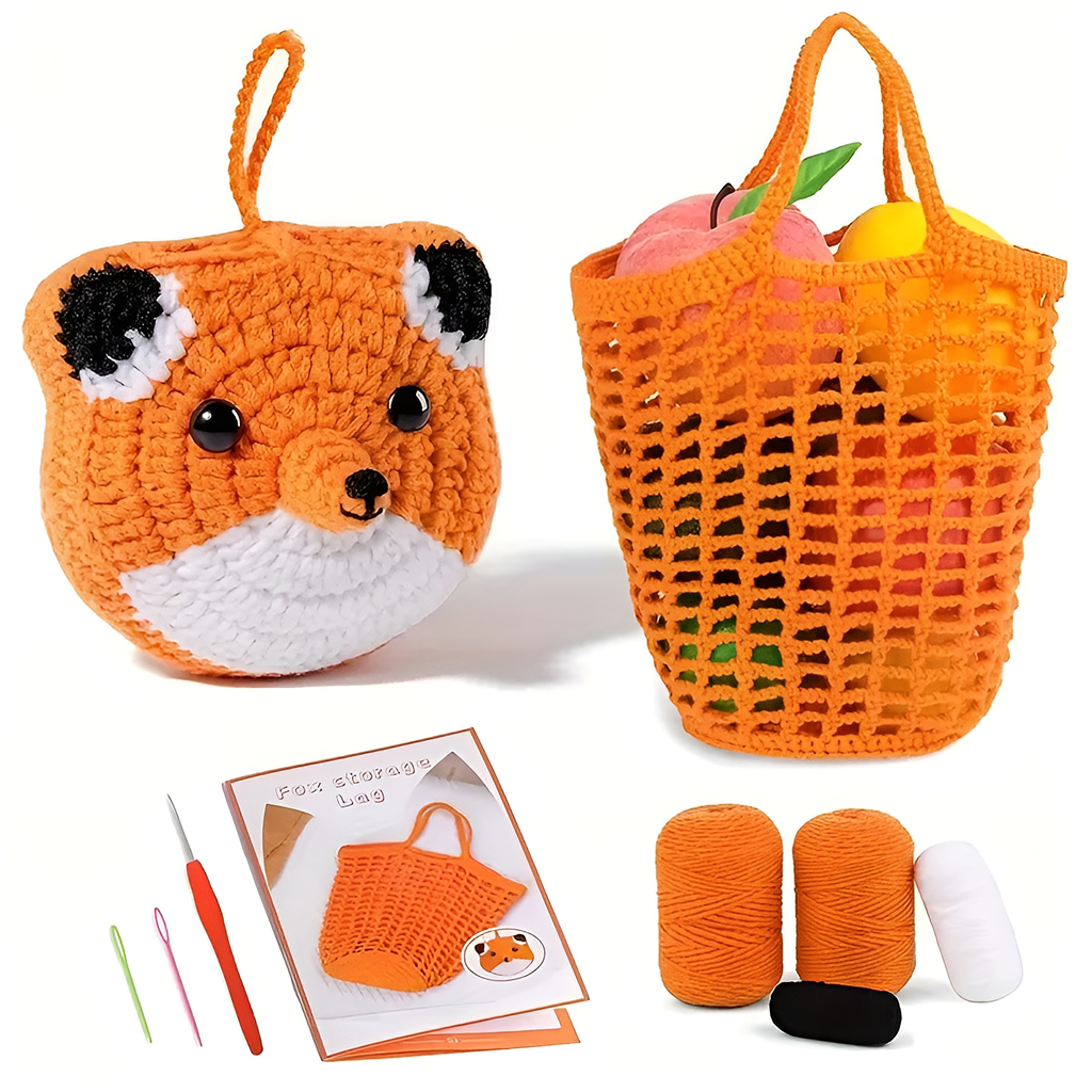 Fox Bag Crochet Kit
