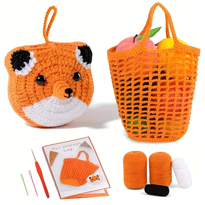 Fox Bag Crochet Kit